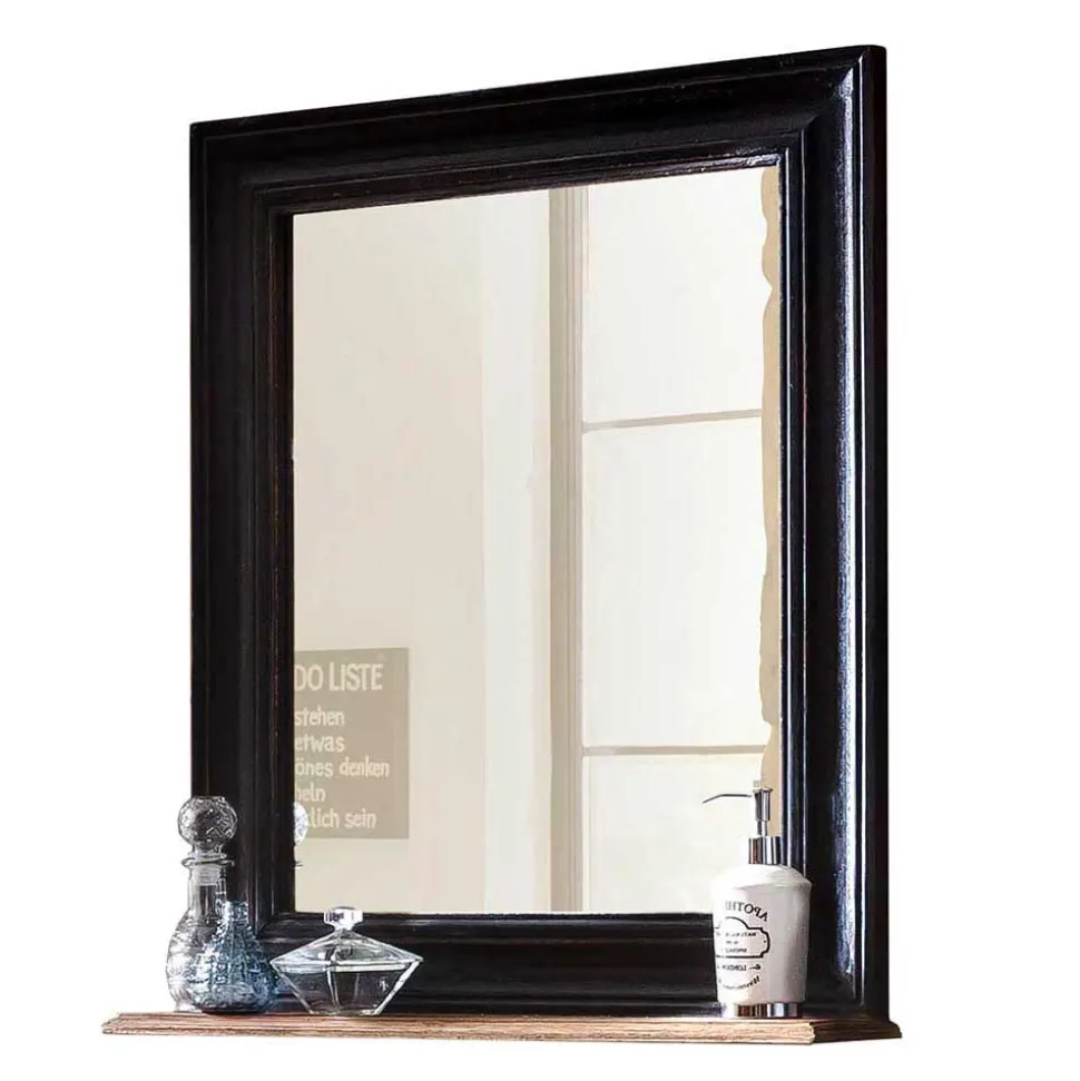 Dunkle Badmöbel im Kolonialstil - Sentiments (dreiteilig)