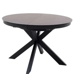 Dunkler Esstisch mit Butterflyauszug - Exmonda