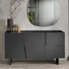 Dunkles Design Sideboard 160 cm breit - Dreamings