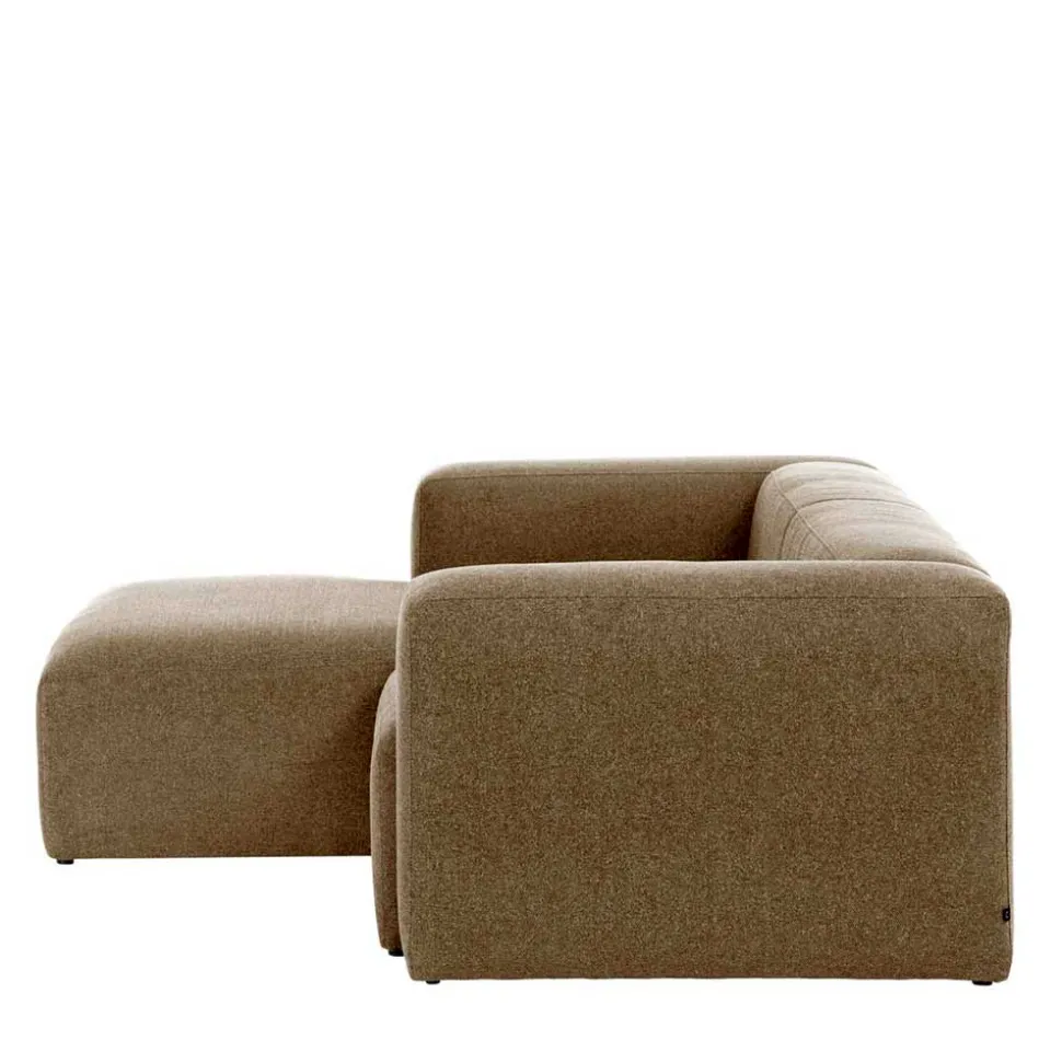 Eckcouch Sofalandschaft in Beige Chenille - Ruhnau