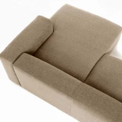 Eckcouch Sofalandschaft in Beige Chenille - Ruhnau