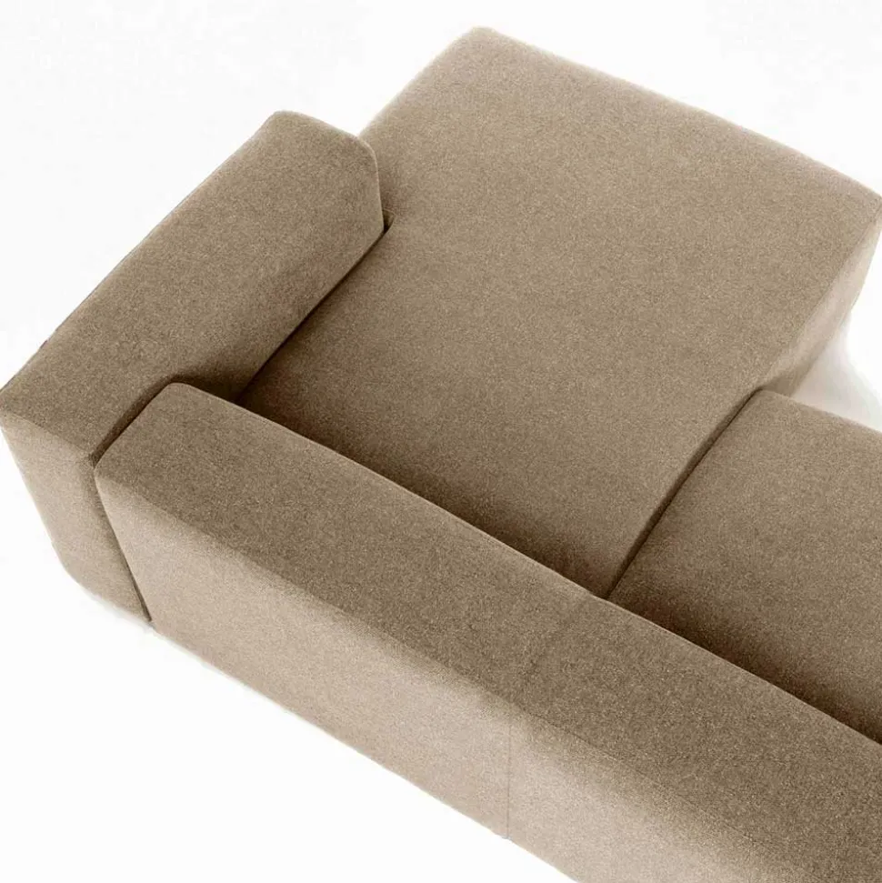 Eckcouch Sofalandschaft in Beige Chenille - Ruhnau