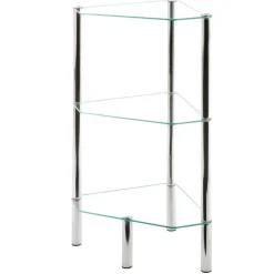 Eckregal Janica aus Glas