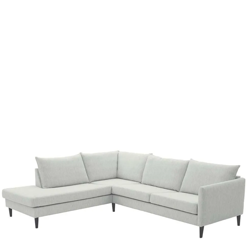 Ecksofa L-Couch in Offwhite - Udessa