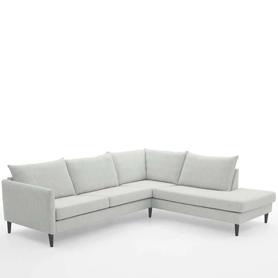 Ecksofa L-Couch in Offwhite - Udessa