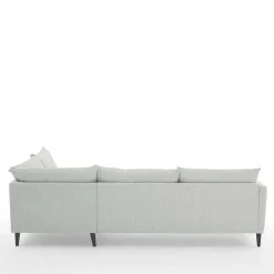 Ecksofa L-Couch in Offwhite - Udessa