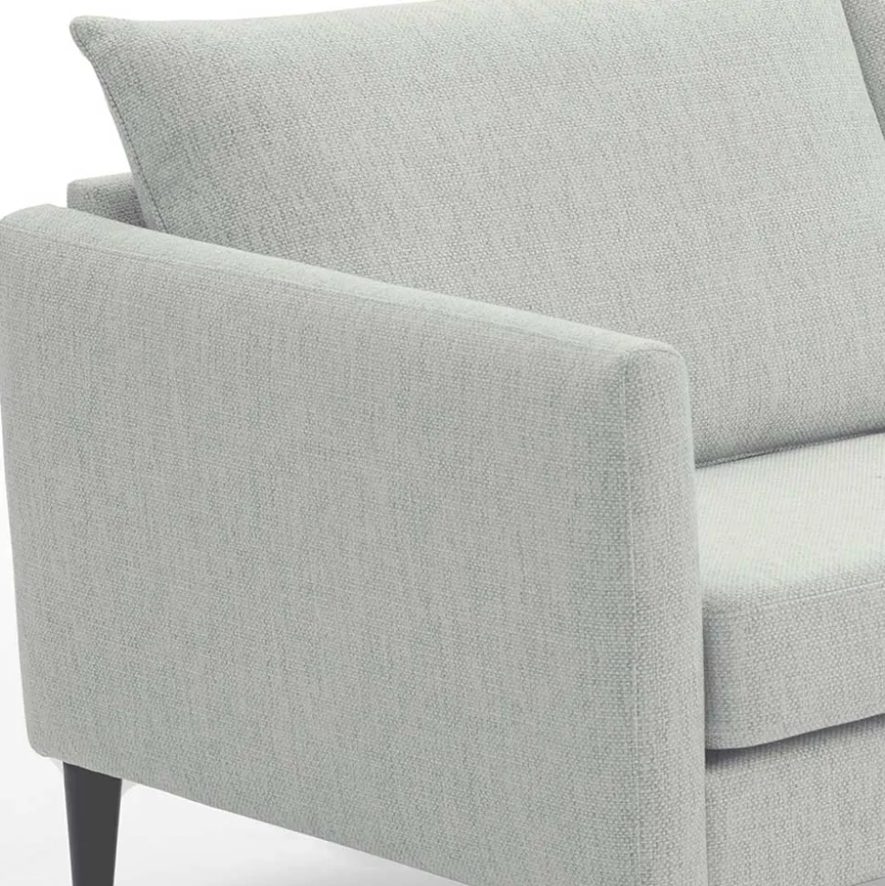 Ecksofa L-Couch in Offwhite - Udessa