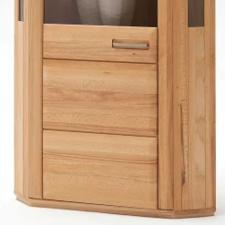 Eckvitrine Athias aus Kernbuche