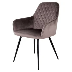 Edle Tischgruppe mit Samtsesseln - Dalma (siebenteilig)