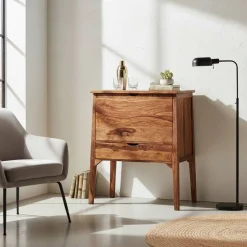 Edler Barschrank aus Sheesham Massivholz - Finaly