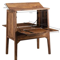 Edler Barschrank aus Sheesham Massivholz - Finaly