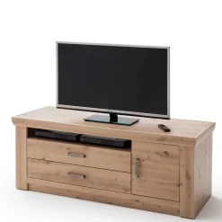 Eiche Dekor TV Board mit 2 Schubladen - Wykina