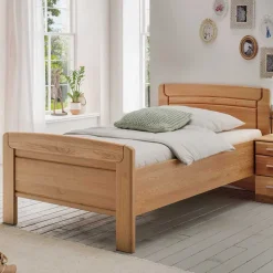 Eiche Einzelbett auch in Überlängen - Sendician