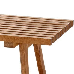 Eichenholz Flurbank im Skandi Design - Artensian