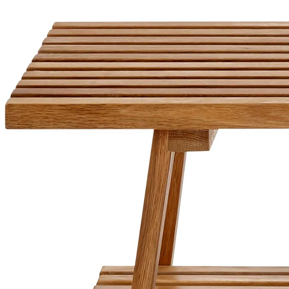 Eichenholz Flurbank im Skandi Design - Artensian