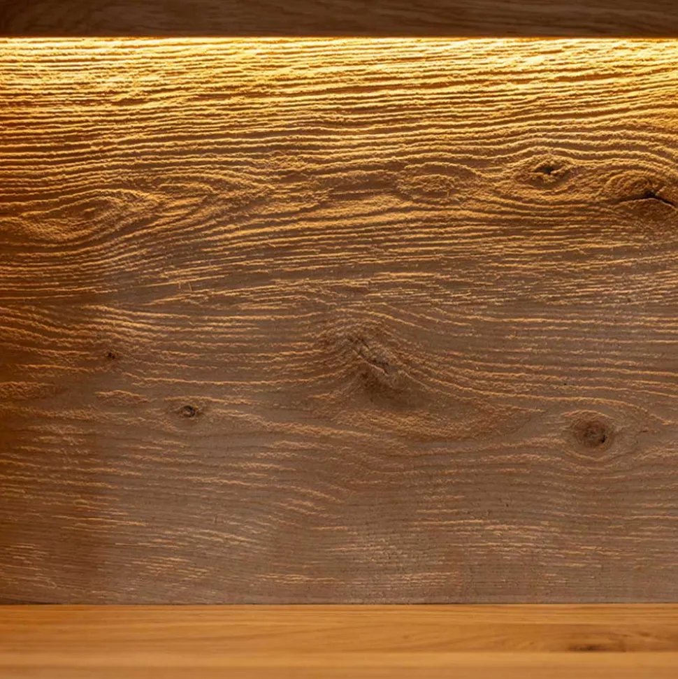 Eichenholz Highboard Vitrine modern - Judita