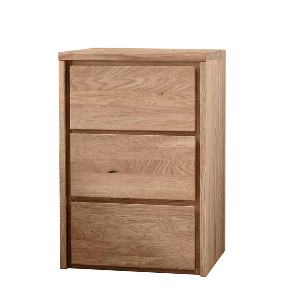 Eichenholz Kommode mit drei Schubladen - Villa