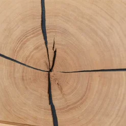 Eichenholz Sideboard mit Hirnholz Applikation - Deruta