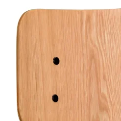 Eichenholz Stuhl mit Polster - Onan (2er Set)