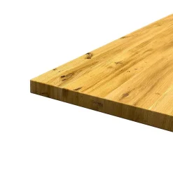 Eichenholz Tisch mit Bügelgestell - Vescinas