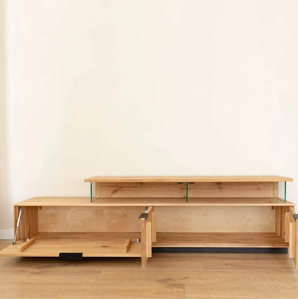 Eichenholz TV Lowboard in modernem Design - Judita