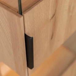 Eichenholz Vitrine mit LED Beleuchtung - Judita