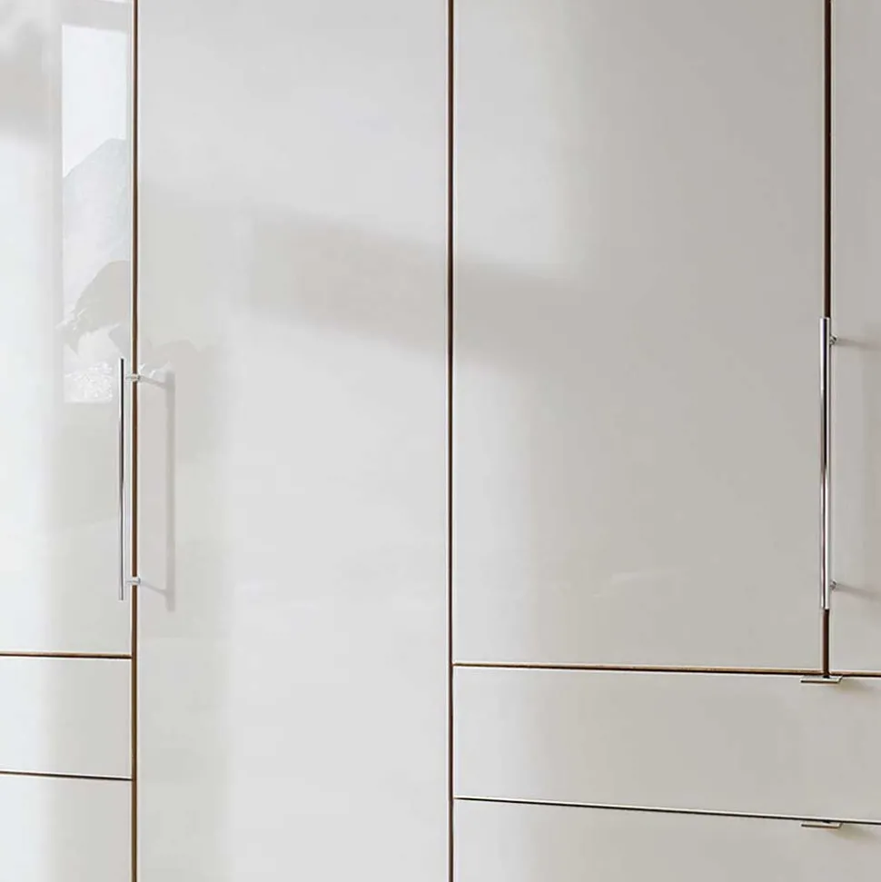 Einrichtung fürs Schlafzimmer in Beige - Lesegano (vierteilig)