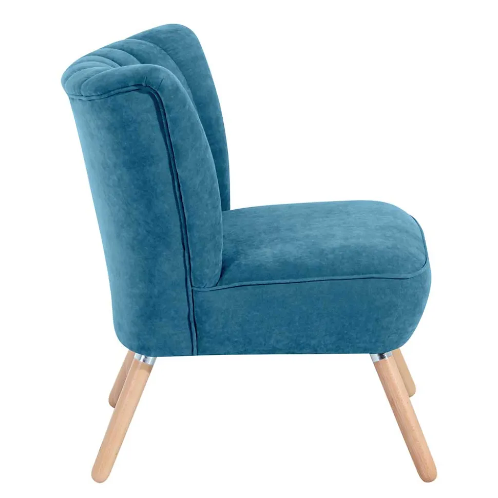 Einzelsessel in Petrol Blau - Posadas