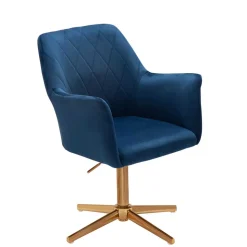 Eleganter Schreibtischstuhl mit Kreuzfuß - Lasmus