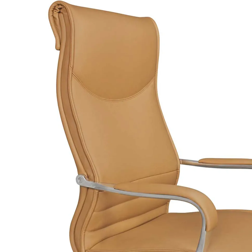 Ergonomischer Büro Drehstuhl in Beige - Henner