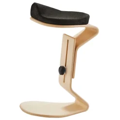 Ergonomischer Holz Hocker variabel einstellbar - Carinna