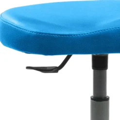 Ergonomischer Office Hocker in Blau - Hairosco