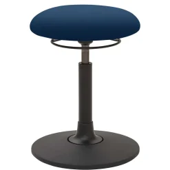 Ergonomischer Office-Hocker in Blau - Amulet