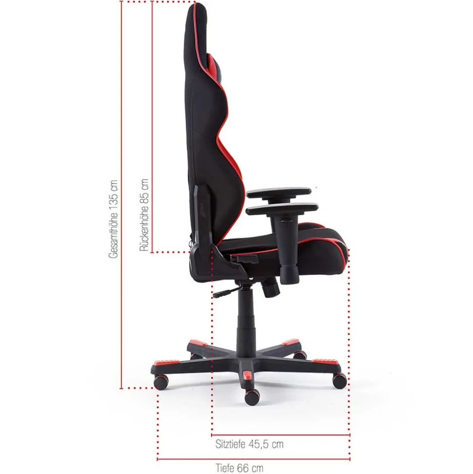 Ergonomischer PC Stuhl im Racing Design - Apulias