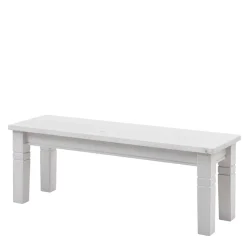 Essbank Satumare in Weiß