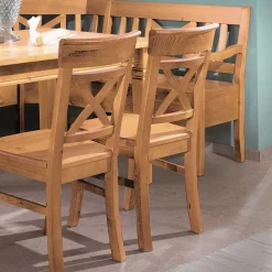 Essecke Giurgia aus Kiefer Massivholz (fünfteilig)