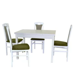 Essecke Möbel Kombination in Weiß - Oninawa (fünfteilig)