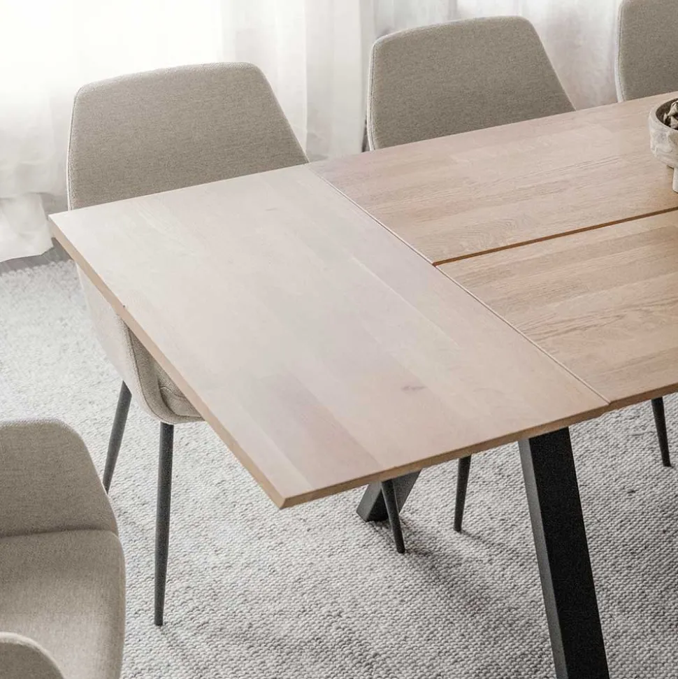 Essgruppe im Skandinavischen Wohnstil - Ivona (siebenteilig)