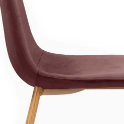 Essgruppe in Altrosa & Eiche - Eva (fünfteilig)