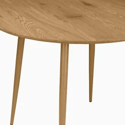 Essgruppe in Altrosa & Eiche - Eva (fünfteilig)