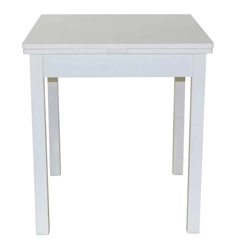 Essgruppe in Weiß & Grün - Algarvo (fünfteilig)