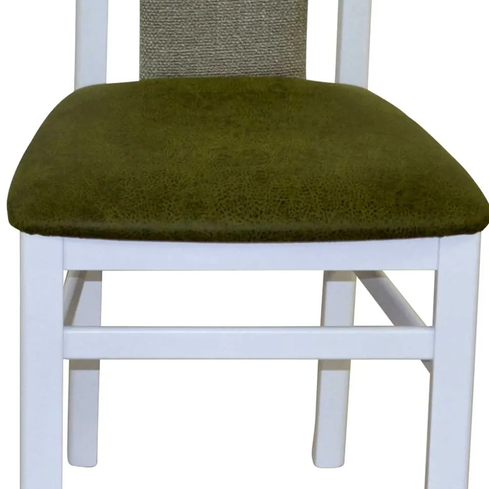 Essgruppe in Weiß & Grün - Algarvo (fünfteilig)