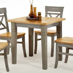 Essgruppe Jytte in Grau Kiefer (fünfteilig)