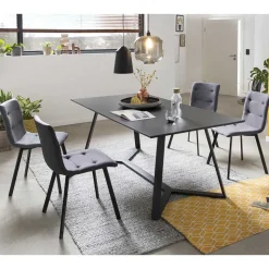 Essplatzgruppe im Skandinavischen Wohnstil - Diazaja (fünfteilig)