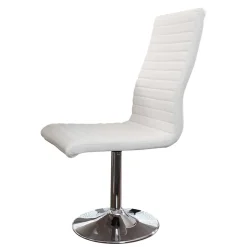 Esstisch & Drehstühle in Weiß - Fascinationa (fünfteilig)