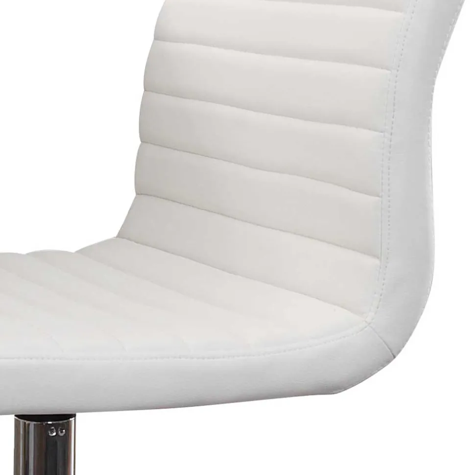 Esstisch & Drehstühle in Weiß - Fascinationa (fünfteilig)