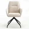 Esstisch Drehsessel in Creme - Tripple (2er Set)
