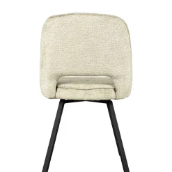 Esstisch Drehstuhl in Beige Struktursamt - Turena (2er Set)