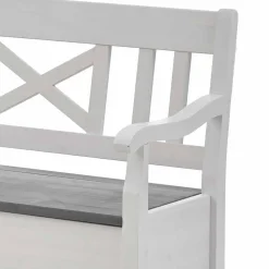 Esstisch Eckbank Yoan in Weiß Grau