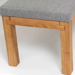 Esstisch Holzbank mit Rückenlehne - Calypso